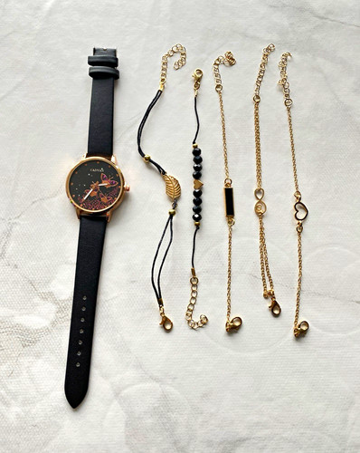 Süßes schmuckset armbanduhr - schmuckset,