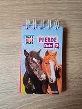 Pferde Quiz - Was ist was ? Ringbuch-Taschenformat
