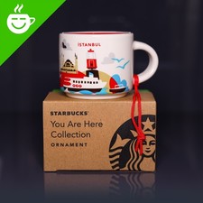 » STARBUCKS City Mug » ISTANBUL Ornament « Espresso Tasse YOU ARE HERE YAH