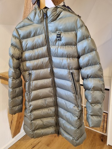 Blauer usa steppmantel damen - blauer,