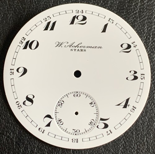 Aukermann stans taschenuhr - w.,