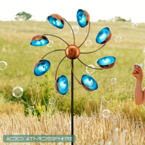 360 windrad gartenstecker - 360°,