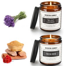 Kerzen Duftkerzen mit 2 Düfte