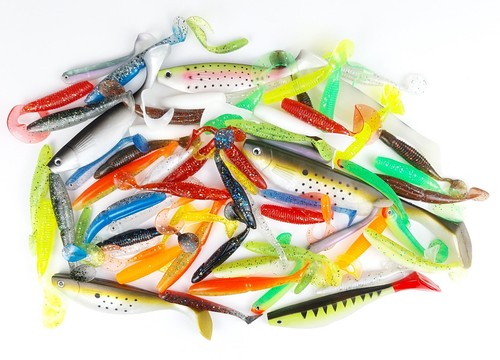 Shad gummifische shads - shad, 5-35cm