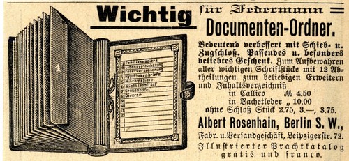 Albert rosenhain berlin - rosenhain,