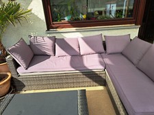 Sehr schöne Gartenmöbel für Terasse und Wintegarten, guter Zustand in Grau 