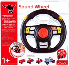 BIG Outdoor Spielzeug Lenkrad Bobby Car Sound Lenkrad schwarz 800055470