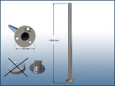 1 m Edelstahl Geländer