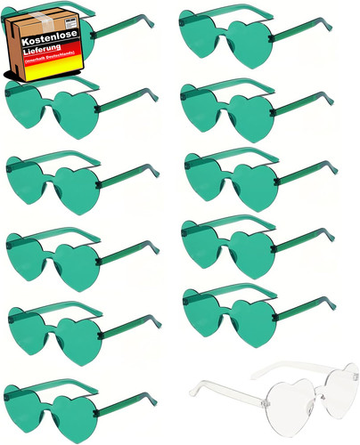 Stück herz sonnenbrille - stück,
