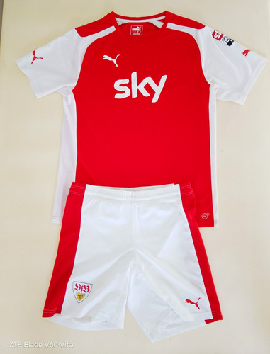 Puma vfb stuttgart - stuttgart, trikot-set