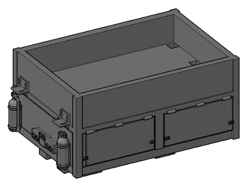 Modell hub ba001n - 1:87,