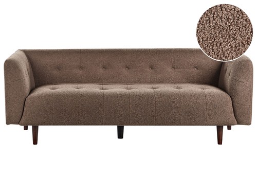 Sitzer sofa bouclé - 3-sitzer,