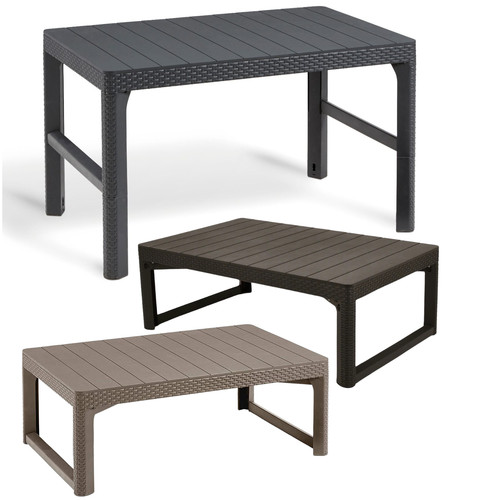 2in1 garten couchtisch - 2in1,