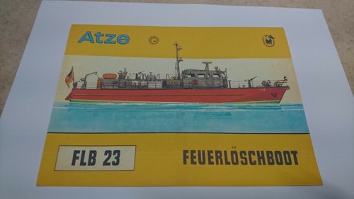 Atze feuerlöschboot - atze,