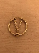 Versace Virtus Barocco Stil Ohhringe Creolen 