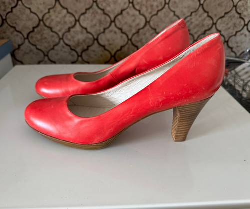 Damen schuhe leder pumps high - damen,