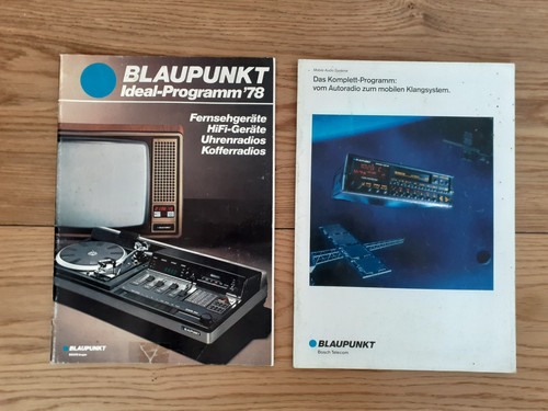 Set prospekt blaupunkt - prospekt,