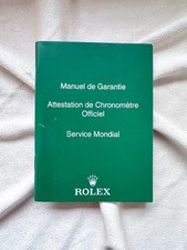 ROLEX Garantieübersetzung