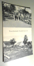 Alte AK Wasser-Katastrophe Neundorf b. Wiesenbad 1927