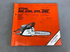 STIHL  Gebrauchsanleitung  Motorsäge MS 290 310 390