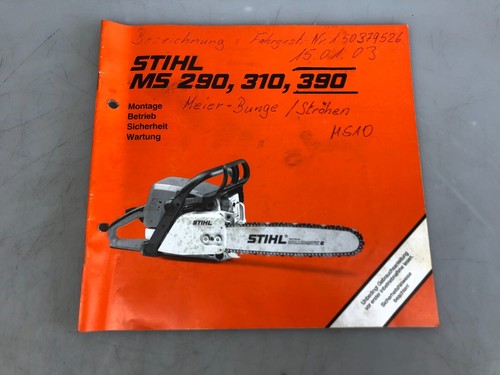 Stihl gebrauchsanleitung - stihl,