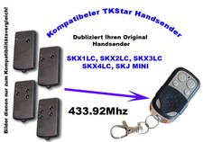 433Mhz Handsender kompatibel