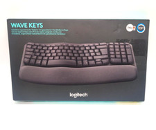 Logitech Wave Keys Ergonomische Tastatur + Bolt - Graphite QWERTZ DE