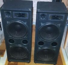 2 X Omnitronic DX-2222 3-Wege