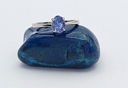 Tansanit ring ca 52 - (, ca.