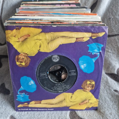 Single7 presley elvis - , with