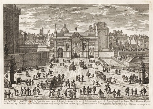 Paris porte saint - porte, saint-antoine