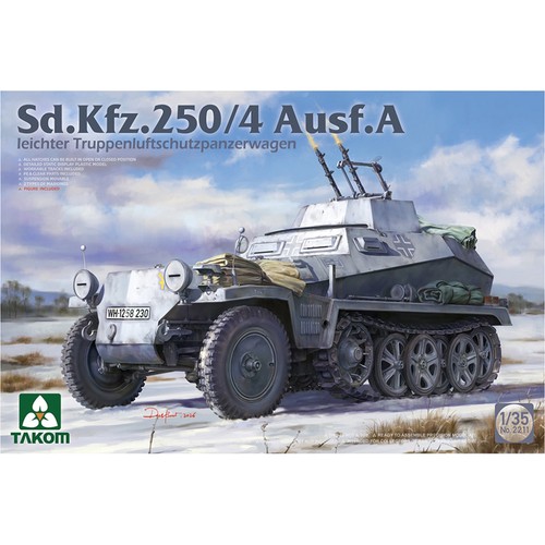 Takom kfz 250 4 ausf - takom, ausf.a