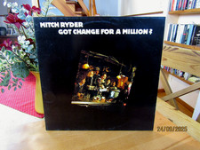 Mitch Ryder  "Got Change For A Million?"  Vinyl  LP   6.24578 AP Germany