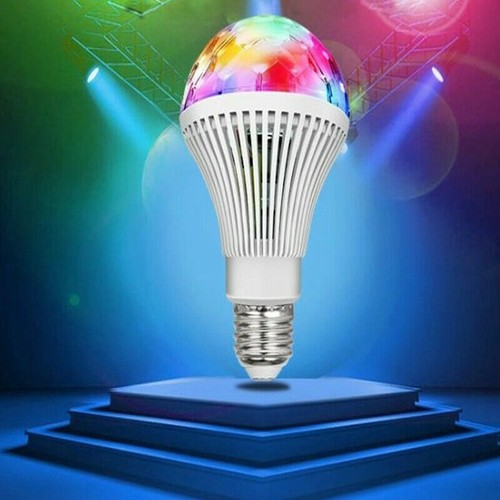 Rgb led disco - glühbirne, e27