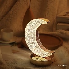 LED Mond Tischlampe USB Touch