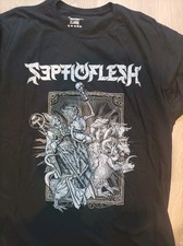 Septic Flesh Shirt Konzert Morbid Angel Death Metal Heavy Dismember Grave Tour !