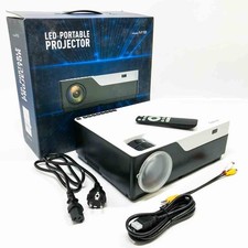 WiFi-Projektor Native 1080P 7500 Lumen, unterstützt 4K Full HD 300'' Heimkino,