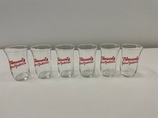 6 Vitamalz-Gläser Vintage