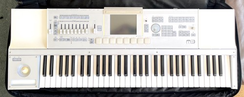 Korg music workstation - music,
