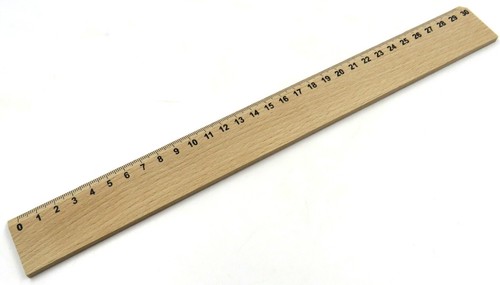Lineal holzlineal - cm,