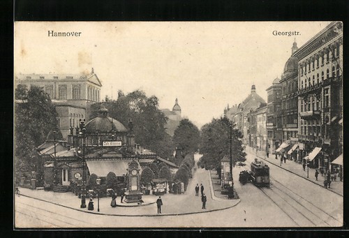 Hannover strassenbahn der - hannover,, in