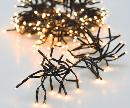 Büschel lichterkette warm - büschel,
