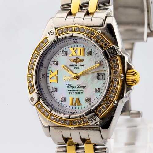 Breitling wings lady ref - breitling,