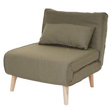 B-Ware Schlafsessel MCW-D35, Schlafsofa Klappsessel Sessel, Stoff, grün