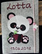 Wollfilz /Filz/ U-Heft Hülle/