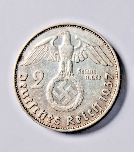Reichsmark silber 1937 - silber,,