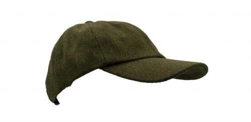 Tweed cap unisex - tweed, dark