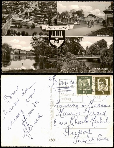 Neumünster mehrbild mit - neumünster, mehrbild-ak