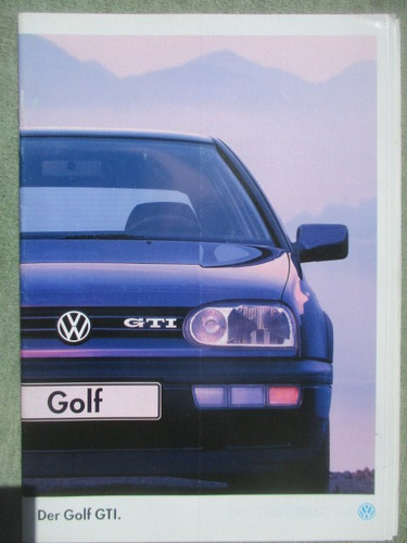 Golf iii gti prospekt - golf,