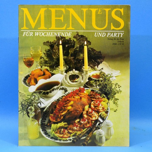 Menüs für wochenende und - menüs,
